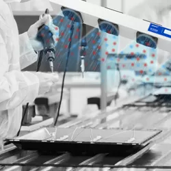 Solve the static electricity problem of the detection workbench