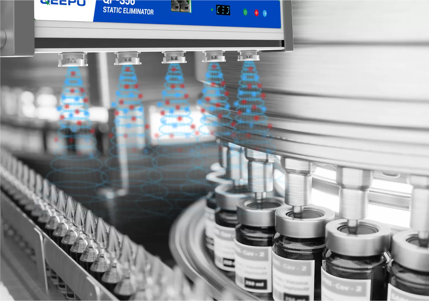 QP-S56 Static Eliminator Installation Cases