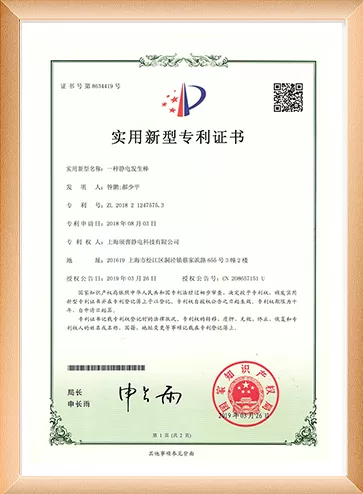 static eliminator patent